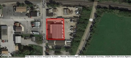 250 S Main St, Sugar Grove, IL - VUE AÉRIENNE  vue de carte