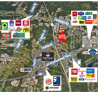 Plus de détails pour 5025 Columbus Rd, Macon-Bibb, GA - Terrain à vendre
