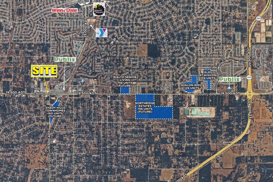 County Line Road, Spring Hill, FL à louer - Photo de l’immeuble – Image 3 sur 3