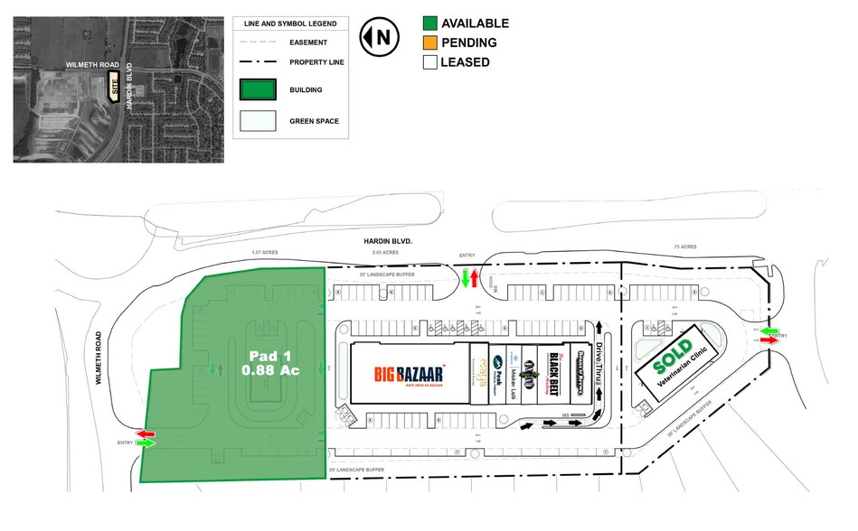 SWQ of Wilmeth Rd and Hardin Blvd, Mc Kinney, TX à louer - Photo de l’immeuble – Image 3 sur 10