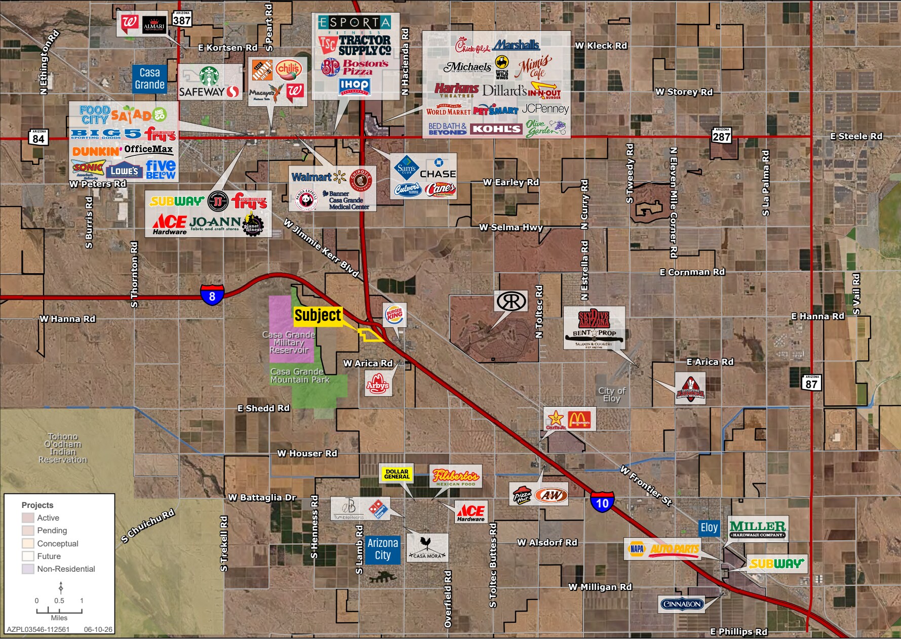 SEC Lamb Road & Interstate 8, Casa Grande, AZ à vendre Photo principale– Image 1 sur 7