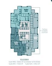 951 E Byrd St, Richmond, VA à louer Plan d’étage– Image 1 sur 1