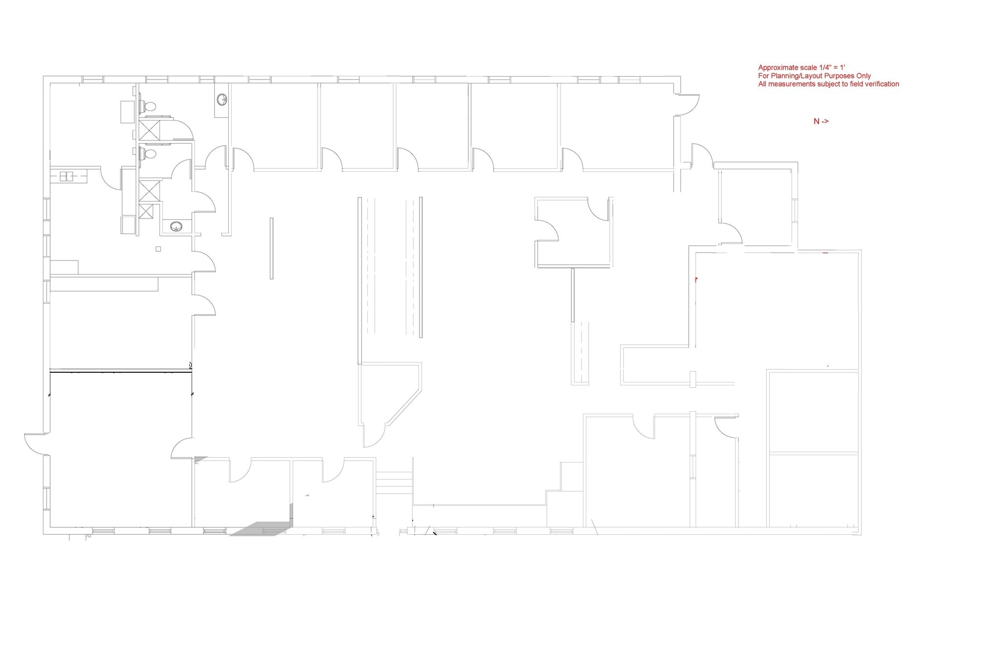 1213 Center St, Lansing, MI à vendre Plan d’étage– Image 1 sur 1
