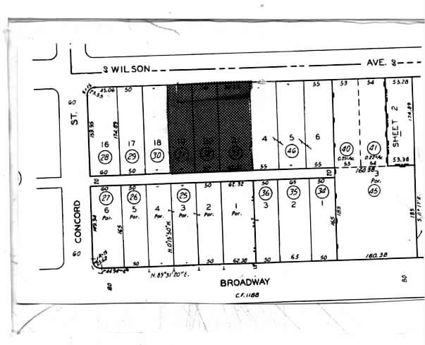 700-710 W Wilson Ave, Glendale, CA à vendre - Plan cadastral – Image 3 sur 3