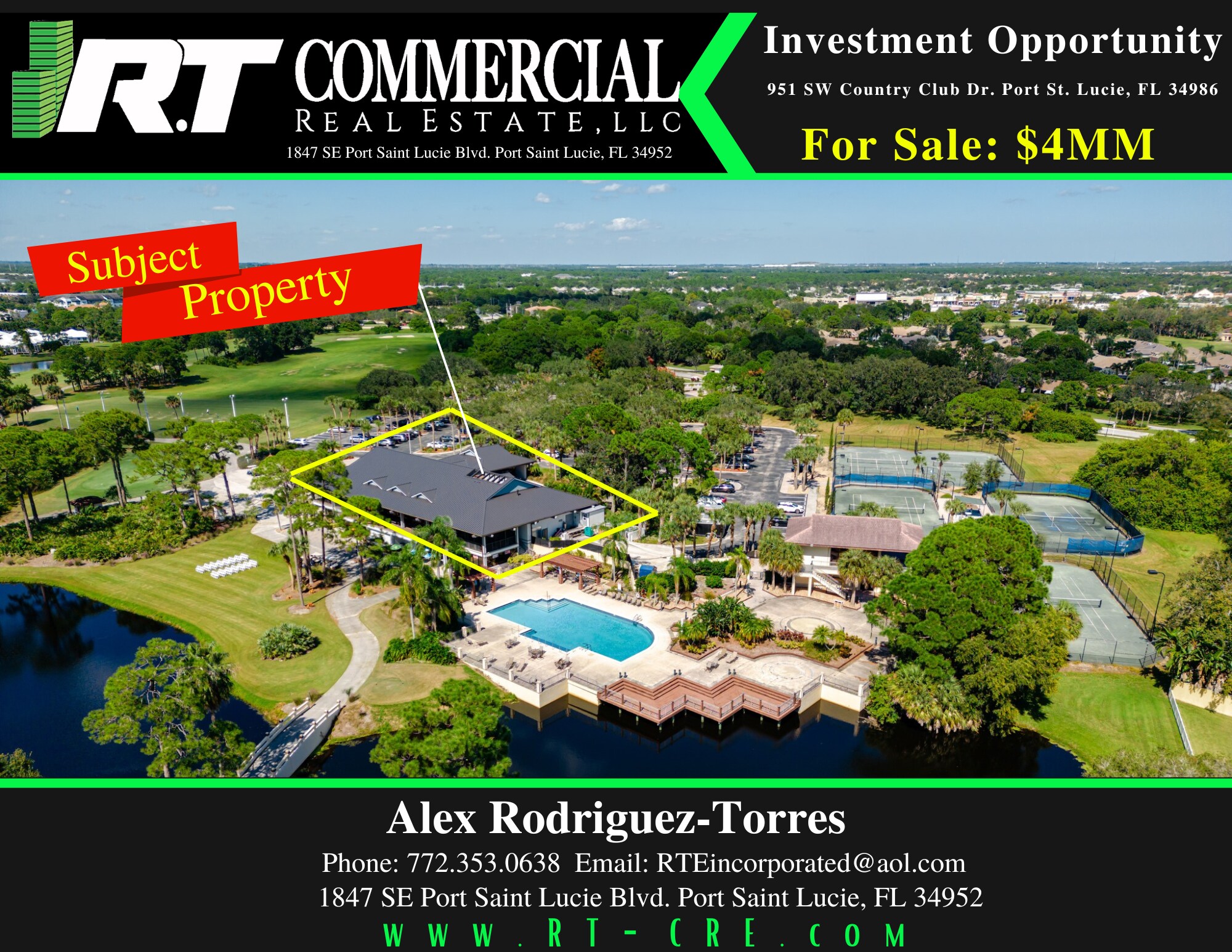 951 SW Country Club Dr, Port Saint Lucie, FL à vendre Photo de l’immeuble– Image 1 sur 11