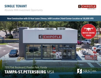 Plus de détails pour 7100 Park Blvd N, Pinellas Park, FL - Local commercial à vendre