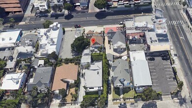 636-642 N Larchmont Blvd, Los Angeles, CA - Vue aérienne  vue de carte