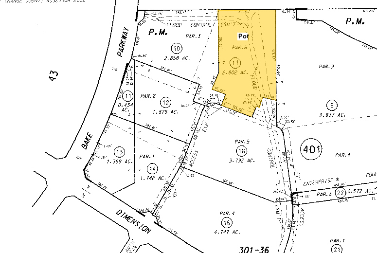 26150 Enterprise Way, Lake Forest, CA à louer - Plan cadastral – Image 2 sur 9