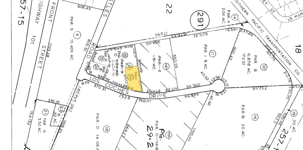 901 Los Coches Rd, Soledad, CA à vendre - Plan cadastral – Image 2 sur 16