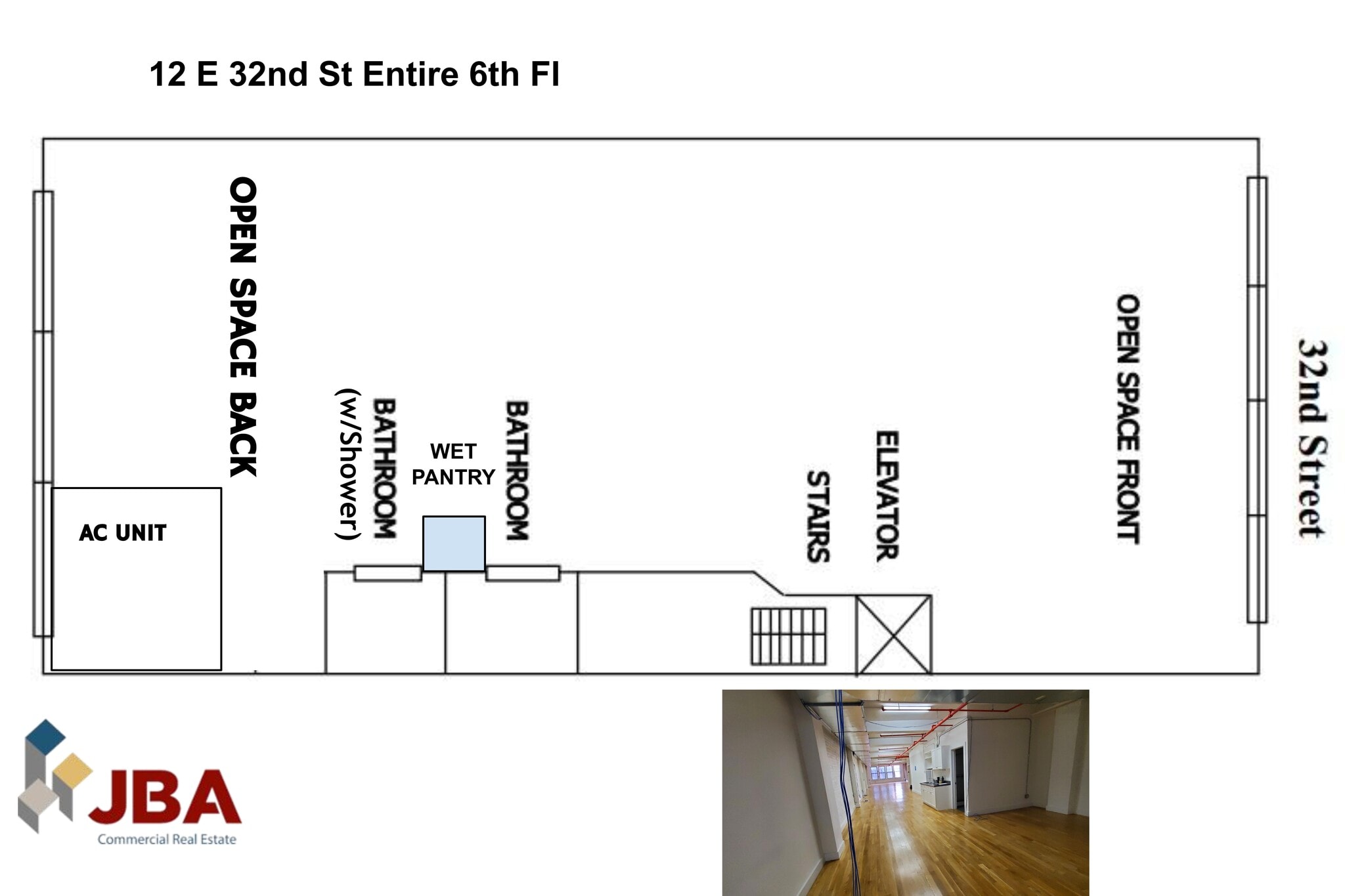 12 E 32nd St, New York, NY à louer Plan de site– Image 1 sur 15
