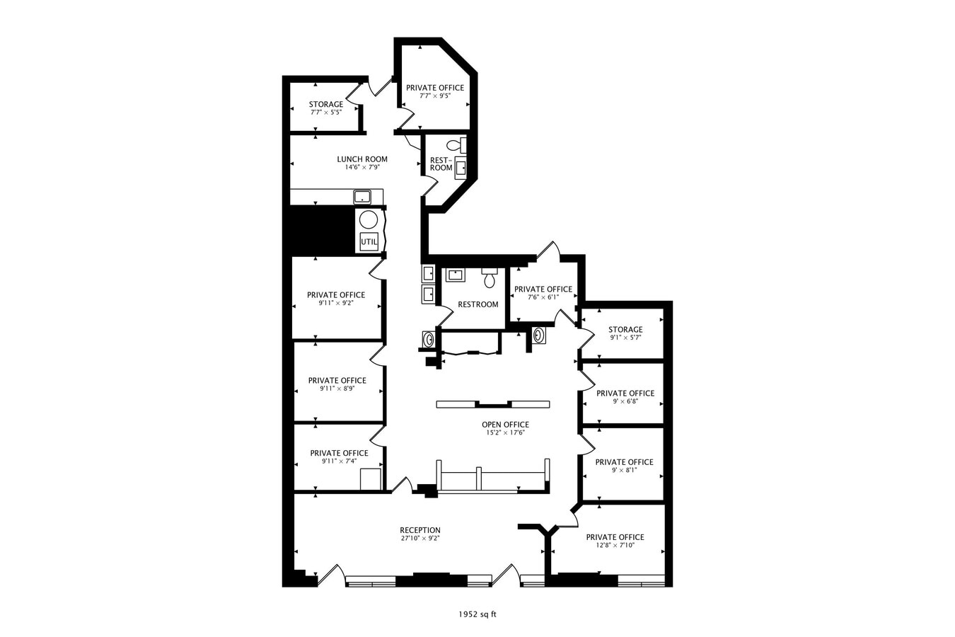2623 N Halsted St, Chicago, IL 60614 - Lot 1 -  - Plan d’étage - Image 1 of 13