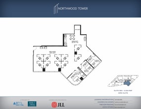 5757 Alpha Rd, Dallas, TX à louer Plan d’étage– Image 1 sur 1