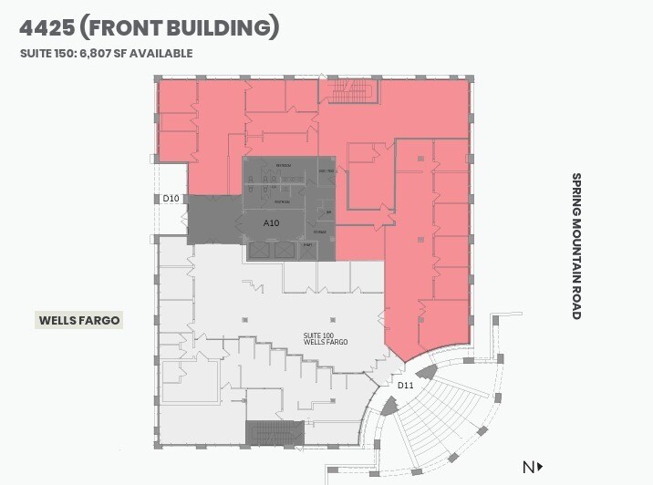 4425 Spring Mountain Rd, Las Vegas, NV à louer Plan d’étage– Image 1 sur 1