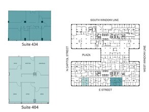 400-444 N Capitol St NW, Washington, DC à louer Plan d’étage– Image 1 sur 1