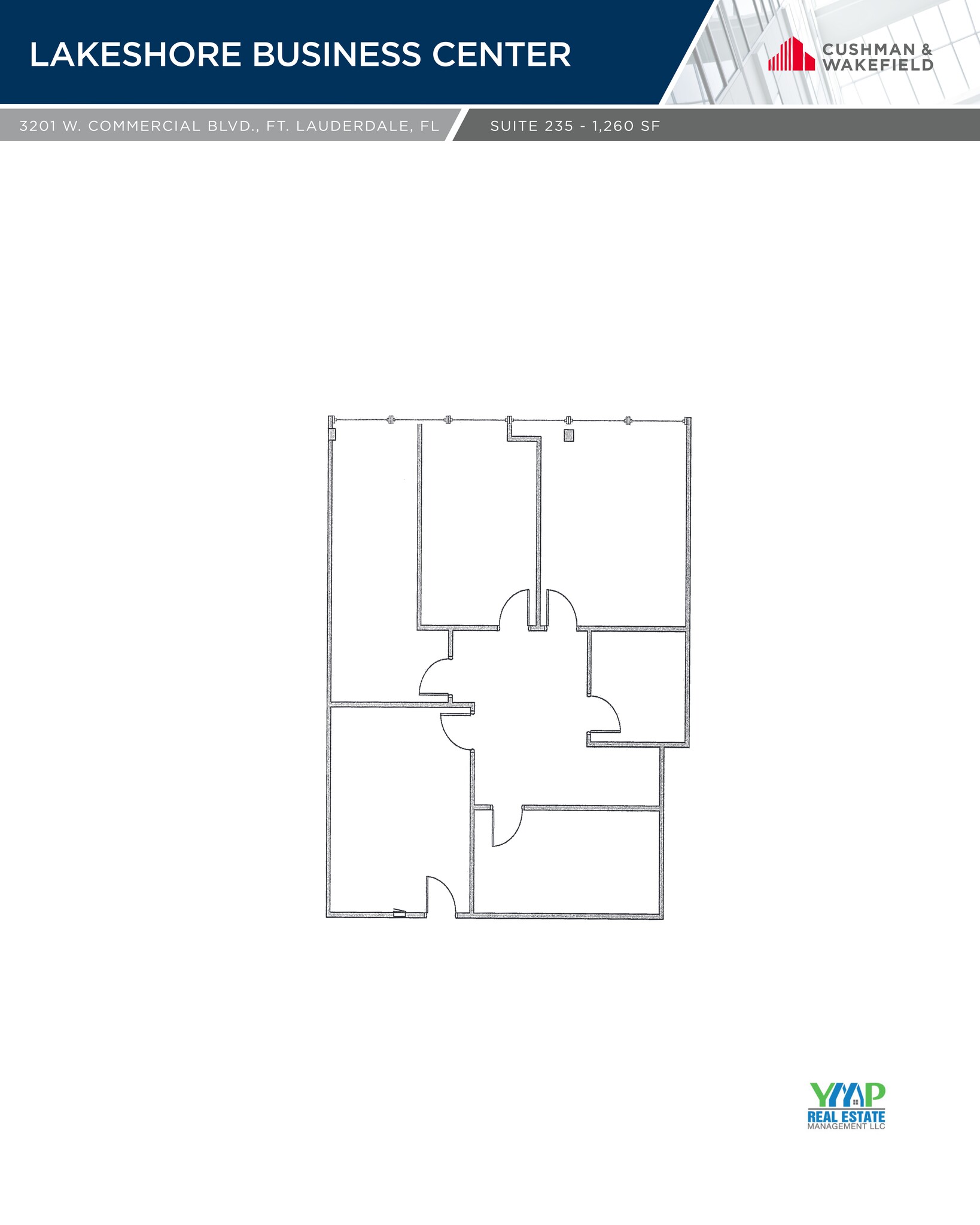 3201 W Commercial Blvd, Fort Lauderdale, FL à louer Plan de site– Image 1 sur 3