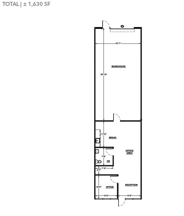 2329 W Mescal St, Phoenix, AZ à louer Plan d’étage– Image 1 sur 2