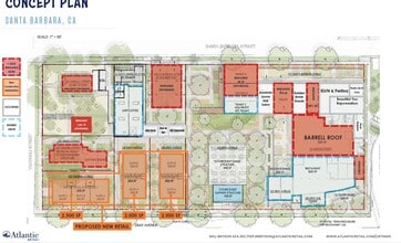 121 Santa Barbara St, Santa Barbara, CA à louer Plan d’étage– Image 1 sur 1