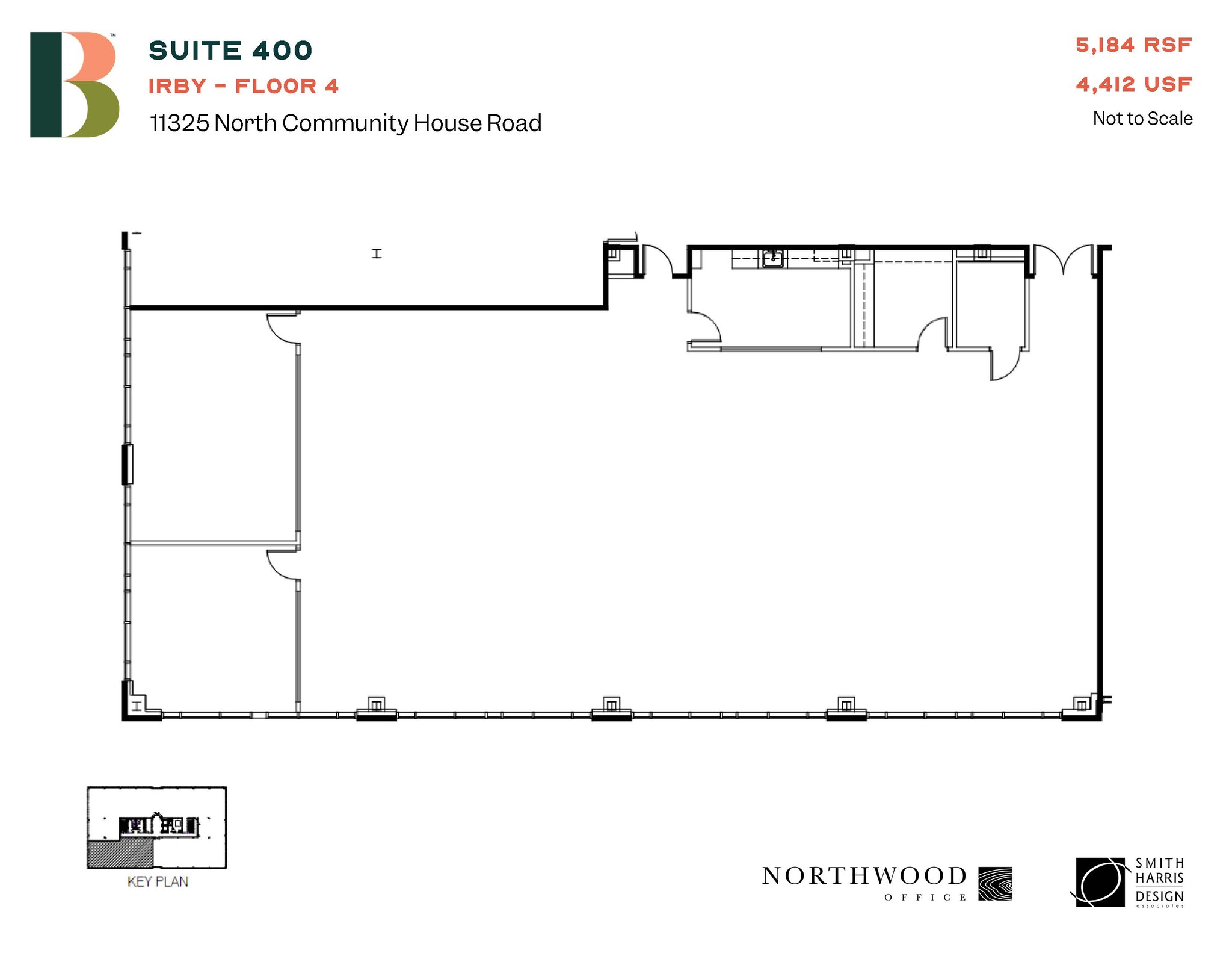 11325 N Community House Rd, Charlotte, NC à louer Plan d’étage– Image 1 sur 1