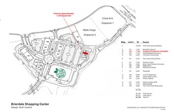 10310-10441 Moncreiffe St, Raleigh, NC à louer Plan de site– Image 1 sur 1
