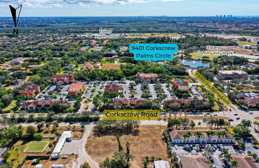 9401 Corkscrew Palms Cir, Estero, FL à louer - Aérien – Image 2 sur 2