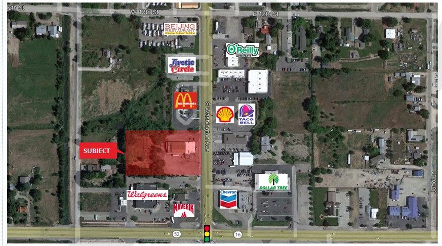 1501 S Washington Ave, Emmett, ID à louer Aérien– Image 1 sur 4