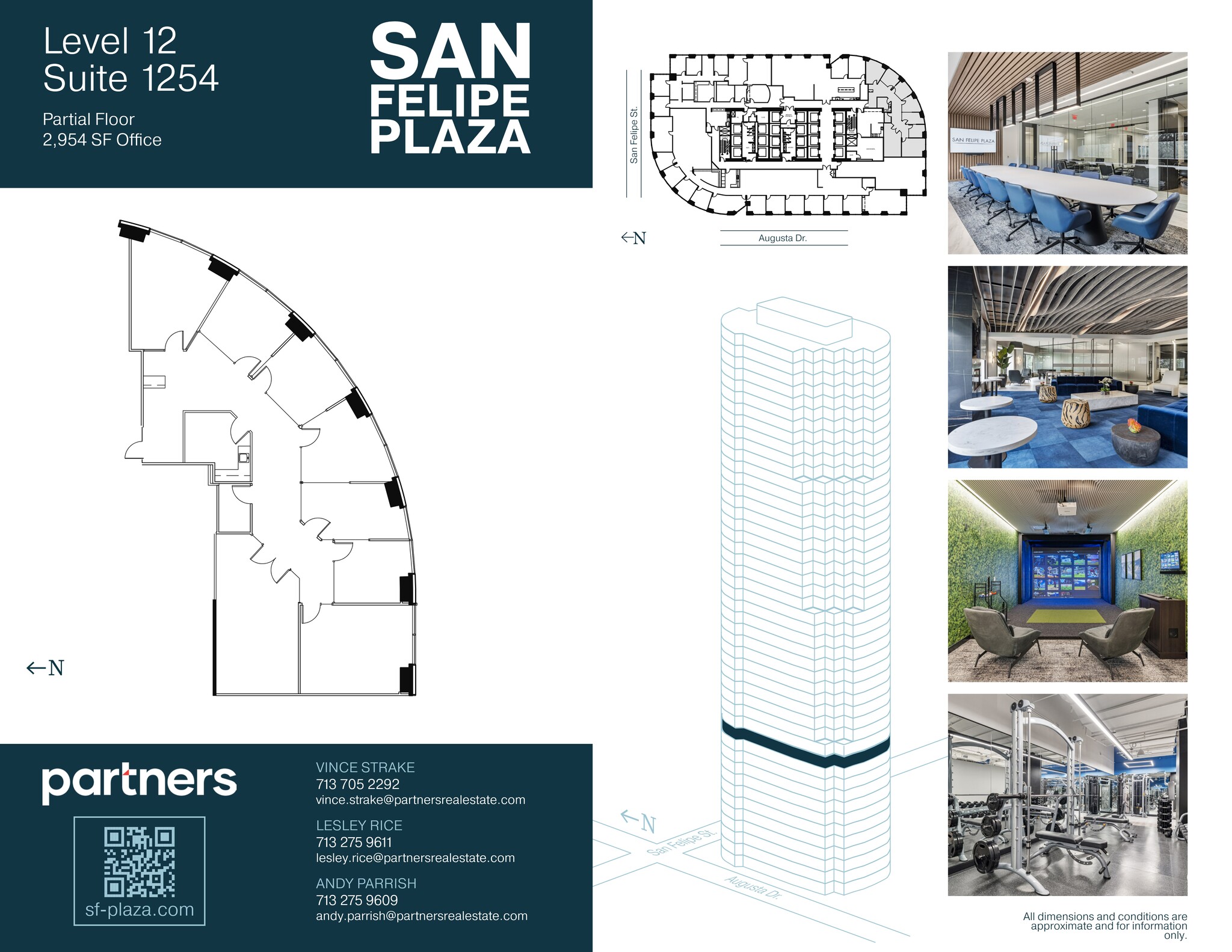 5847 San Felipe St, Houston, TX à louer Plan de site– Image 1 sur 2