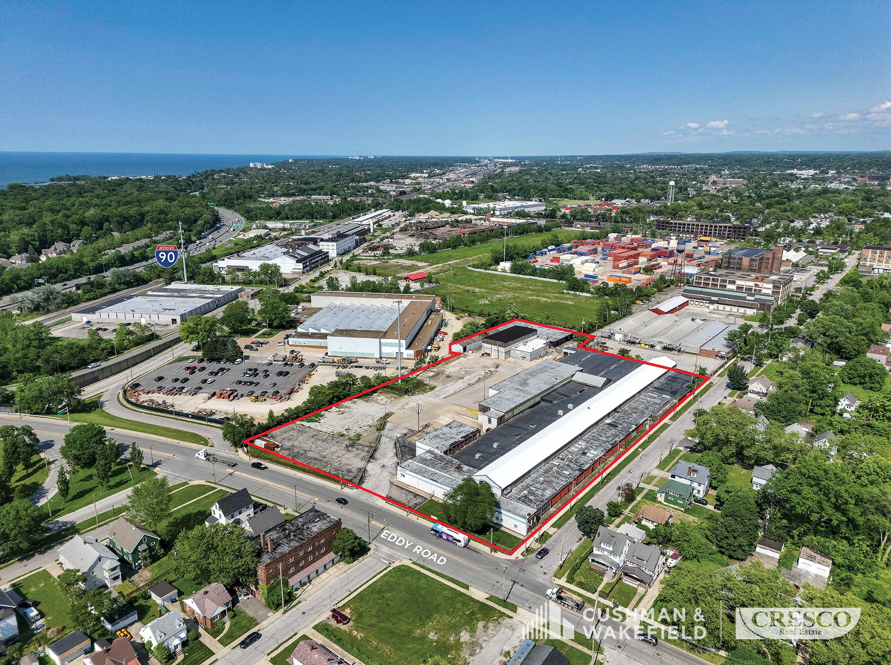 323-341 Eddy Rd, Cleveland, OH à vendre Photo de l’immeuble– Image 1 sur 10