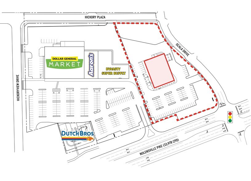 5429 Nolensville Pike, Nashville, TN à louer - Plan de site – Image 2 sur 5