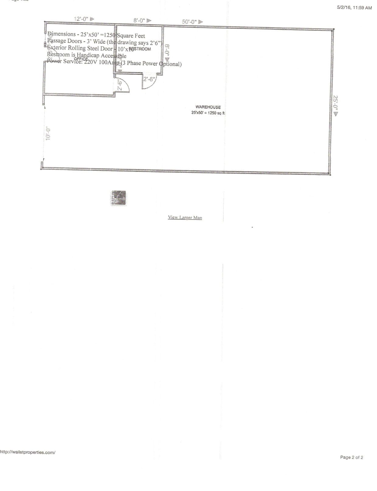 1715 Wall St, Garland, TX à louer Plan d’étage– Image 1 sur 1