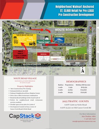 Plus de détails pour Nolte Rd, Saint Cloud, FL - Bureau/Médical, Bureau/Local commercial à louer