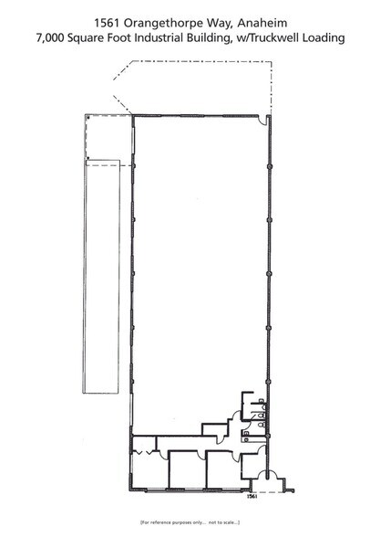 1561-1581 Orangethorpe Way, Anaheim, CA à louer - Plan d’étage – Image 2 sur 10