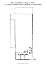 1561-1581 Orangethorpe Way, Anaheim, CA à louer Plan d’étage– Image 1 sur 1