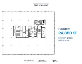 624 S Grand Ave, Los Angeles, CA à louer Plan d’étage– Image 1 sur 1