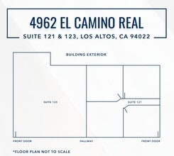 4962 El Camino Real, Los Altos, CA à louer Plan d’étage– Image 1 sur 1