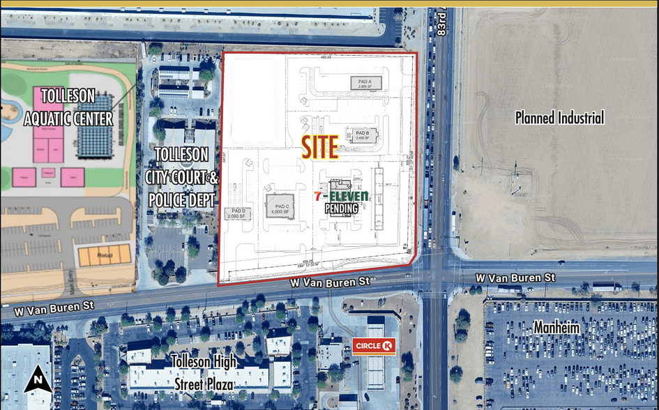 W Van Buren St, Tolleson, AZ à vendre - Photo de l’immeuble – Image 1 sur 12
