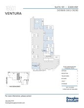 16501 Ventura Blvd, Encino, CA à louer Plan d’étage– Image 1 sur 1