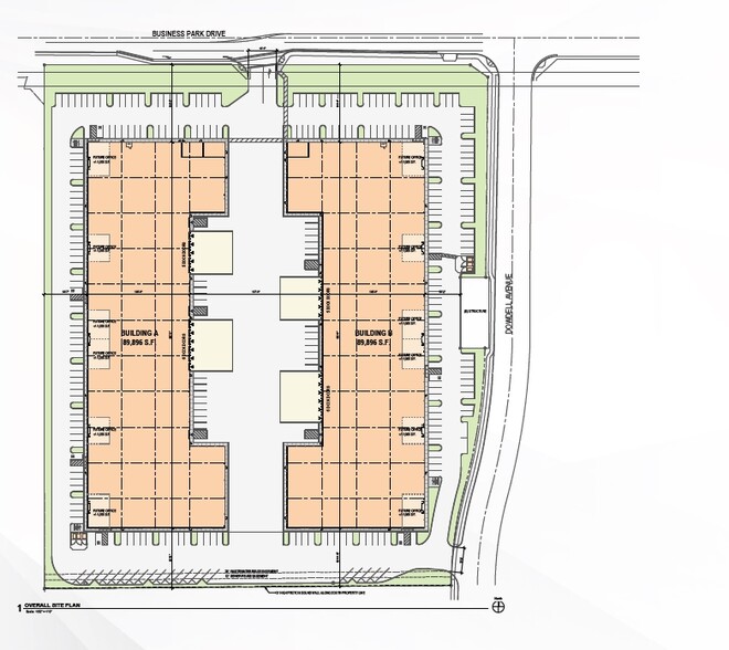 5000 Dowdell Ave, Rohnert Park, CA à louer - Plan de site – Image 2 sur 3