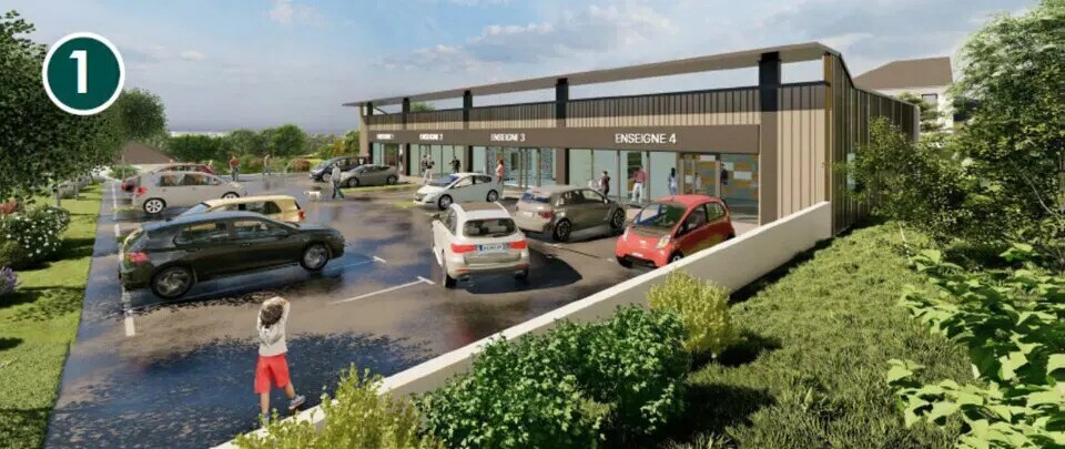 Local commercial dans Ussac à louer - Photo de l’immeuble – Image 2 sur 11