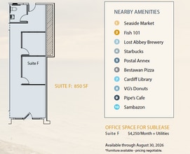 2121 Newcastle Ave, Cardiff By The Sea, CA à louer Plan d’étage– Image 1 sur 1
