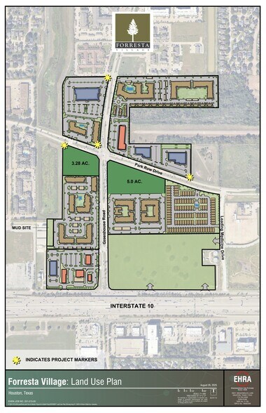 Sec Of Greenhouse Rd & Park Row Dr, Houston, TX à vendre - Plan de site – Image 2 sur 2