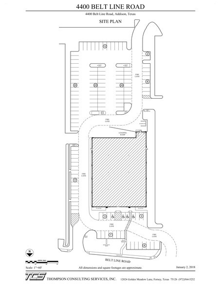 4400 Belt Line Rd, Addison, TX à louer - Photo de l’immeuble – Image 3 sur 4