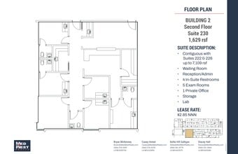 27800 Medical Center Rd, Mission Viejo, CA à louer Plan d’étage– Image 1 sur 1