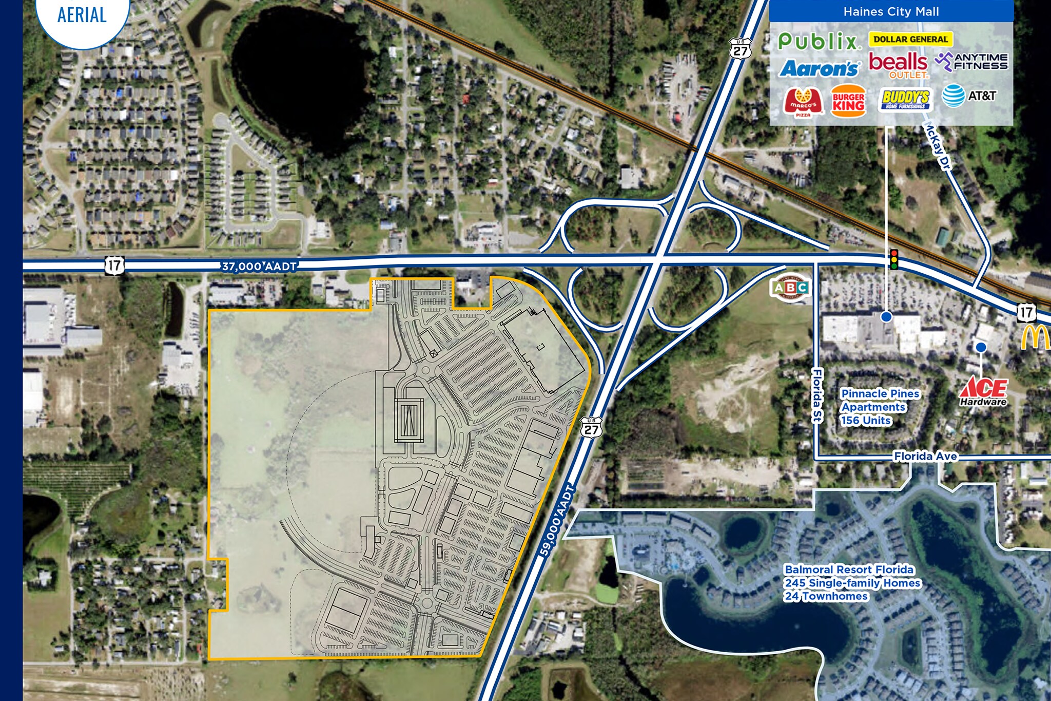 US Hwy 17-92 & US Hwy 27, Haines City, FL à louer Photo principale– Image 1 sur 5