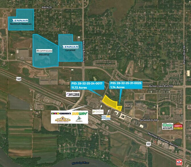 Zeolite St, Ramsey, MN à vendre - Aérien – Image 1 sur 1