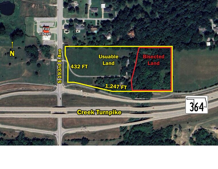 11601 S 193rd East Ave, Broken Arrow, OK à vendre - Aérien – Image 2 sur 4
