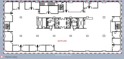 111 W Saint John St, San Jose, CA à louer Plan d’étage– Image 1 sur 1