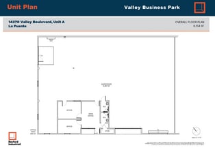 14278 Valley Blvd, City Of Industry, CA à louer Plan d’étage– Image 1 sur 1
