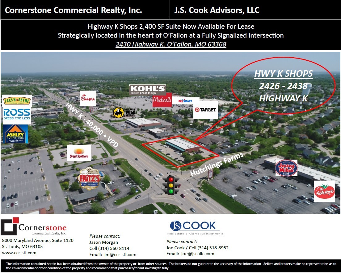 2430 Highway K, O'Fallon, MO à louer Photo de l’immeuble– Image 1 sur 1