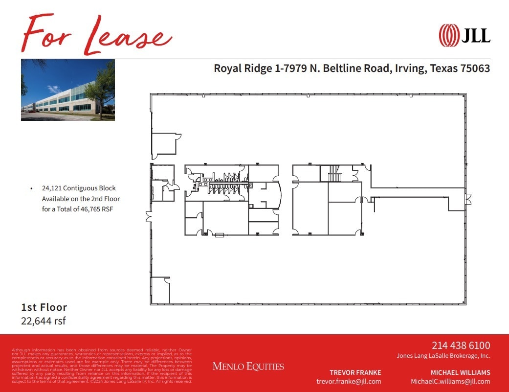 7979 N Belt Line Rd, Irving, TX à louer Plan d’étage– Image 1 sur 1