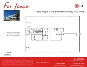 7979 N Belt Line Rd, Irving, TX à louer Plan d’étage– Image 1 sur 1